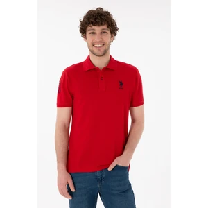 U.S. Polo Assn. Erkek Kırmızı Tişört Basic 50305929-VR030