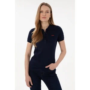 U.S. Polo Assn. Kadın Lacivert Tişört Basic 50305764-VR033