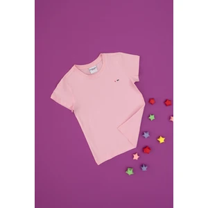 U.S. Polo Assn. Erkek Çocuk Açık Pembe Tişört Basic 50306548-VR078