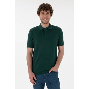 U.S. Polo Assn. Erkek Koyu Yeşil Tişört Basic 50306007-VR079