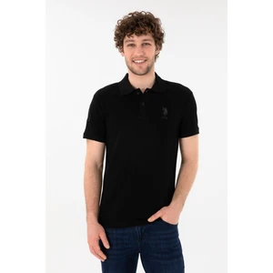 U.S. Polo Assn. Erkek Siyah Tişört Basic 50305929-VR046