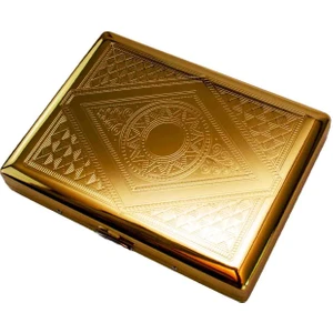 Als Metal Uzun Sigara Tabakası | 20 Sigara Kapasiteli Metal Tasarım | Dayanıklı ve Şık Sigara Kutusu