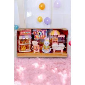Hak-İş Oyuncak Mini Tavşan Ailesi Popcorn Set