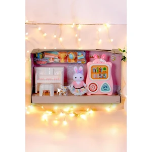 Hak-İş Oyuncak Mini Tavşan Ailesi Okul