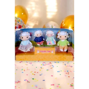 Hak-İş Oyuncak Mini Kuzu Ailesi 4 Lü