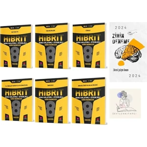 Hız Yayınları  8.sınıf Hibrit Tüm Dersler Konu Anlatım Soru Bankası 6 Kitap Set +Zihin DENEME-SK223