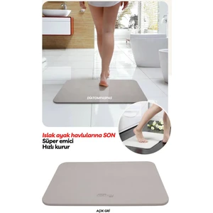 Diatom Paspas Diatompaspas Sihirli Emici Paspas Banyo Paspası Abdest Paspası Lavabo Paspası