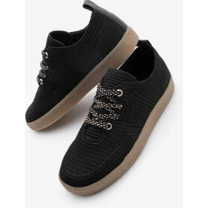 Kadın Sneaker Işlemeli Nakışlı Renkli Bağcıklı Spor Ayakkabı Valgin
