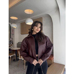 Deri Bomber Deri Ceket