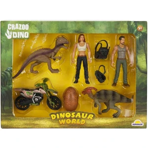 43111 Crazoo Dinozor Figürlü Oyun Seti -Sunman