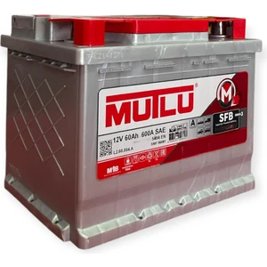 Mutlu Akü 12V 60AMPER 600A En