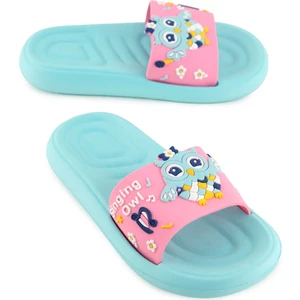 Yazlık Kız Çocuk Eva Islak Zemine Uygun Banyo Havuz Plaj Terlik