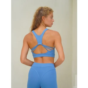 Kratos Basic Spor Mavi Crop