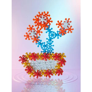 Molekül Blok, Molekül Puzzle, 3D Puzzle, Toys Eğitici Oyuncak, Mozaik Puzzle 140 Parça Renkli