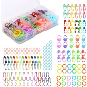 Balım Örgü Evi Süper Örgü Ilmek Ayraç Seti Rengarenk 10 Farklı Özel Model 200 Adet