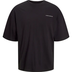 Jack & Jones Jack Jones Jjalmos Tee Ss Crew Neck Erkek Siyah Tshirt 12273506-02