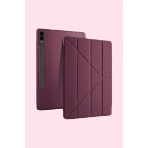 Nezih Case Samsung Tab S10 Plus / S9 Plus / Tab S9 Fe Plus Uyumlu Kalem Bölmeli Standlı Uyku Modlu Akıllı Kılıf