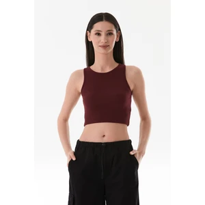 Basic Fitilli Halter Yaka Modal Body