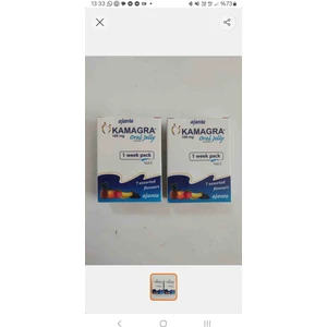 KAMAGRA100 Jel 2 Kutu 7 Li Orjinal Yurtdışı Ithal 100 Mg Meyveli Jelly KAMAGRA100