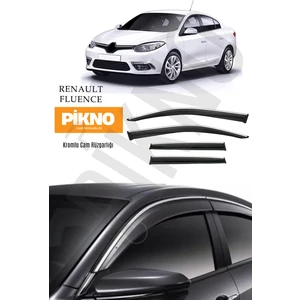 Renault Fluence Kromlu Cam Rüzgarlığı 4'lü A+ Plus