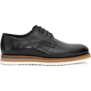 Luciano Bellini 25Y-E9601  Deri Erkek Casual Ayakkabı Siyah