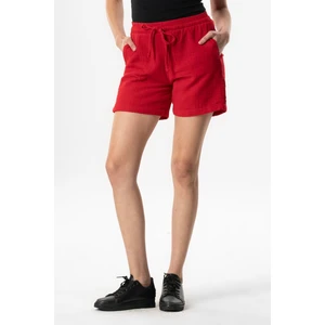 Eliş Şile Bezi Inci Bağlamalı Yazlık Müslin Şort Indigo Indg