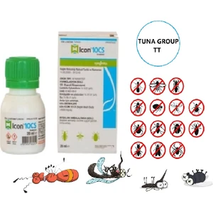 Icon 10CS 20 ML. Karınca, Hamamböceği, Sivrisinek, Akrep, Pire, Kene, Tavuk Biti etkili (Skt 03/ 2026)
