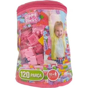 Çantalı Pastel Renk LEGO Bloklar 120 Parça