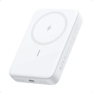 Zolo Magsafe Powerbank 30W Maksimum Hızlı Şarjlı Kompakt 10.000MAH - A1684 - Beyaz
