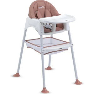 Gastro Mama Sandalyesi 0-3 Yaş İçin Güvenli ve Konforlu Vegan Deri Cacao