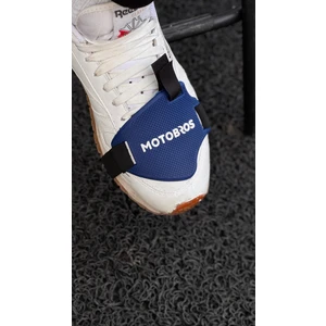 Motosiklet Ayakkabı Koruma Pedi Motor Vites Pedi (Mavi)