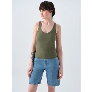 Slim Fit Kadın Atlet