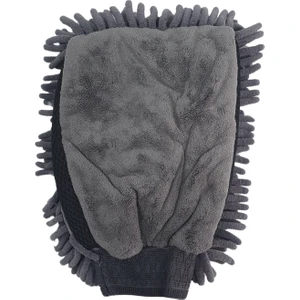 Profesyonel Mikrofiber Araba Yıkama Eldiveni | Çift Taraflı Araç Temizlik Eldiveni