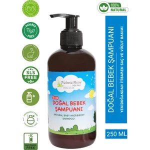 Doğal Bebek Şampuanı Saç ve Vücut Şampuanı Parabensiz Sülfatsız Bebek Şampuanı