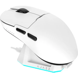 AJ159P Mc 3 Modlu 1000Hz 12.000 Dpı Manyetik Şarj Istasyonlu Paw 3311 Optik Sensör Gaming Mouse