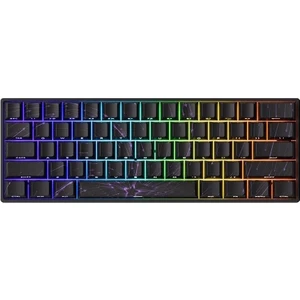 Monsgeek FUN60 Max Nebulae Black Hall Effect Manyetik Switch Argb Kablosuz Hotswap Mekanik Gaming Klavye
