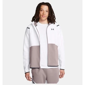 UNDER ARMOUR UA Unstoppable Flc FZ HD EU 1389352-015 Erkek Gri  Spor Sweatshirt