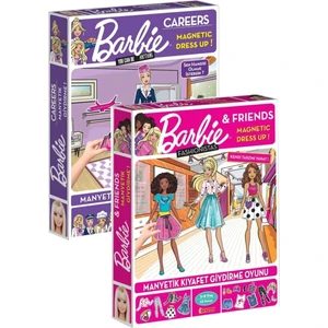 Barbie Manyetik Kıyafet Giydirme ve Meslek Barbie Manyetik Kıyafet Giydirme Oyunu Lisanslı Trendy