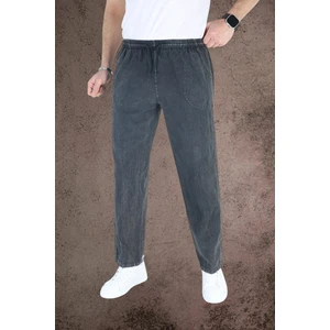 Yazlık Keten Pantolon Ham Bez Eşofman Beli Lastikli Unisex Rahat Kalıp Hambez Büyük Beden Alt Eşofman %100 Pamuk