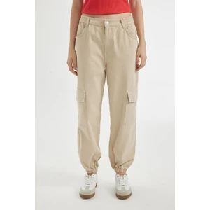 Coool Jogger Pantolon Gabardin KumaşNormal Bel Basic Düz Kargo Cepli B0454AX24AU