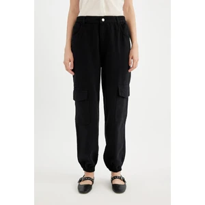 Coool Jogger Gabardin Pantolon Normal Bel Basic Düz Kargo Cepli B0454AX24AU