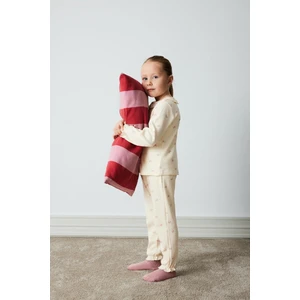 Kız Bebek Pijama Takımı Gökkuşağı Baskılı Uzun Kollu Üst Beli Lastikli Uzun Alt E1535A525SP