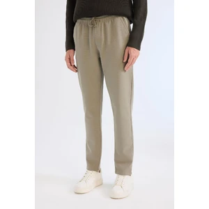Jogger Pantolon Esnek Basic Düz Beli Bağcıklı Cepli Düz Paça C6022AX25SP