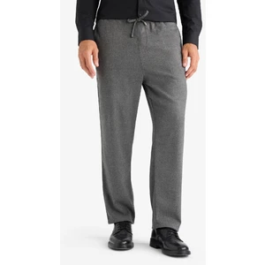 Pantolon Relax Fit Beli Bağcıklı Cepli Basic Düz Düz Paça B7336AX23WN