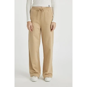 Coool Wide Leg Geniş Bol Paça Eşofman Altı Beli Lastikli Bağcıklı Cepli Basic Düz B3345AX23WN