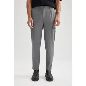 Jogger Pantolon Kargo Cepli Beli Lastikli Her Yöne Esneyen Cepli Düz Paça A8019AX23AU