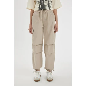 Coool Paraşüt Poplin Pantolon Basic Düz Cepli Beli Lastikli A6266AX24SP