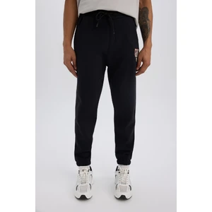 DeFactoFit Kalın Jogger Eşofman Altı NBA Chicago Bulls Standart Fit Cepli Beli Bağcıklı Lastikli Paça D3251AX24WN