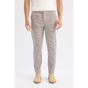 Gabardin Pantolon Tailored Regular Fit Normal Kesim Cepli Düz Paça A8102AX24AU