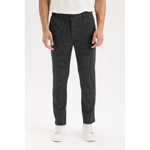 Gabardin Pantolon Tailored Regular Fit Normal Kesim Cepli Düz Paça A8102AX24AU